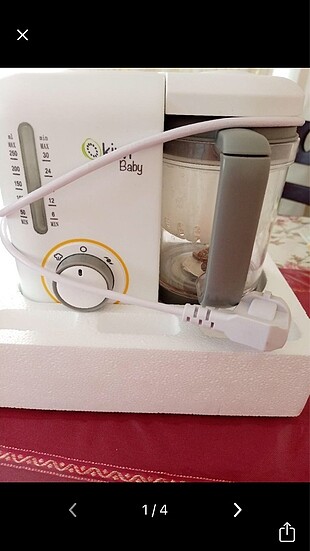 Kiwi baby buhar pişirme ve bilendir