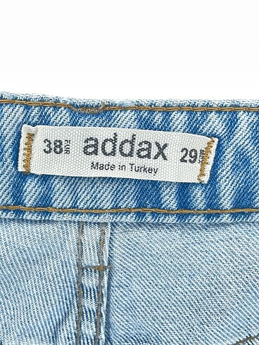 38 Beden mavi Renk Addax Jean / Kot %70 İndirimli.