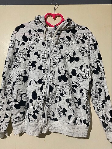 Mickey mouse kapüşonlu ceket