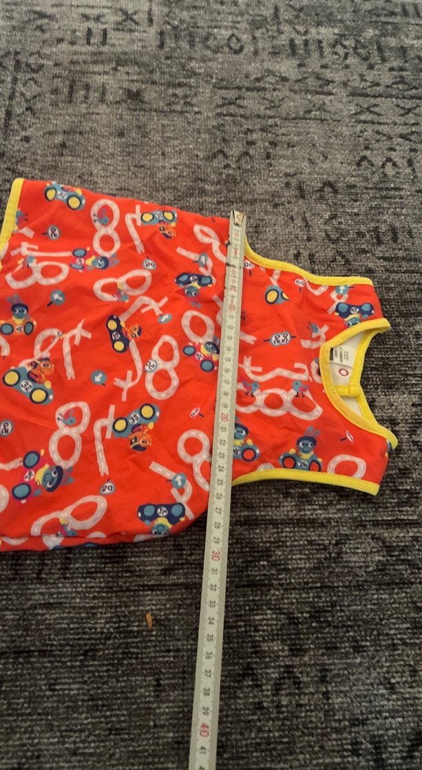 Renkli Bağlamalı Bebek Önlüğü - Görsel 5