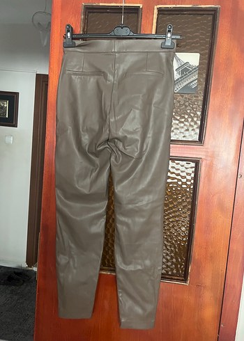 Bayan deri pantolon - Görsel 8