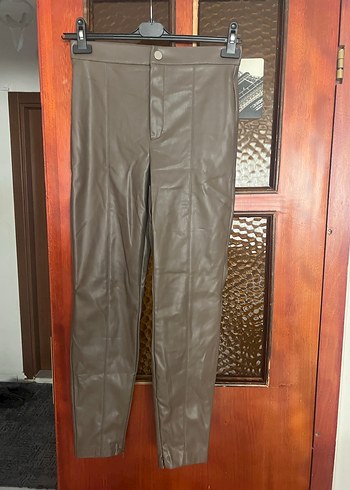 Bayan deri pantolon - Görsel 9