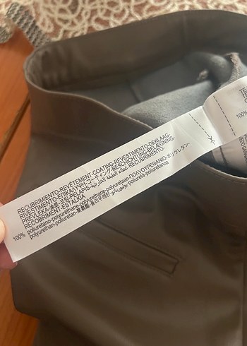 Bayan deri pantolon - Görsel 4