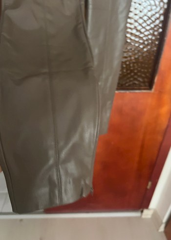 Bayan deri pantolon - Görsel 11