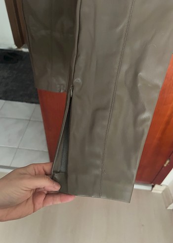 Bayan deri pantolon - Görsel 14