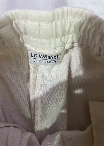 Beyaz Baskılı Pamuklu Sweatshirt ve Eşofman - Görsel 9