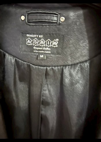 Erkek  gerçek deri mont - Görsel 2