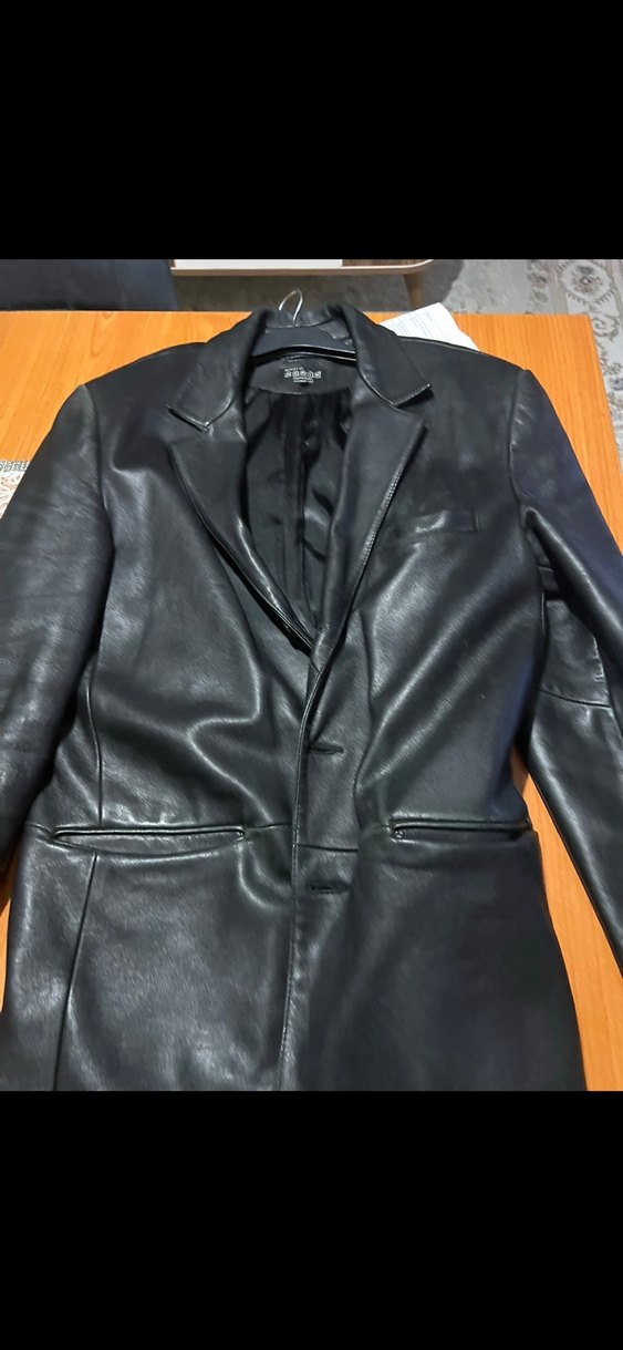 Erkek  gerçek deri mont - Görsel 4