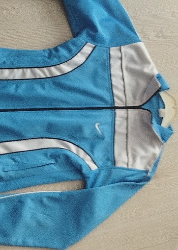 Mavi Fermuarlı Kadın Spor esofman ust - Görsel 2