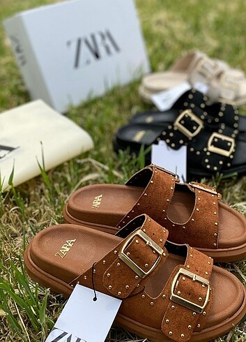 39 Beden ten rengi Renk Zara Bayan taşlı terlik kullanışlı ve kalite li