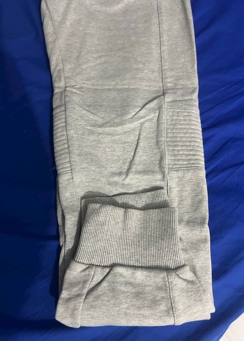 Gri Fermuarlı Erkek Eşofman Altı - Görsel 2