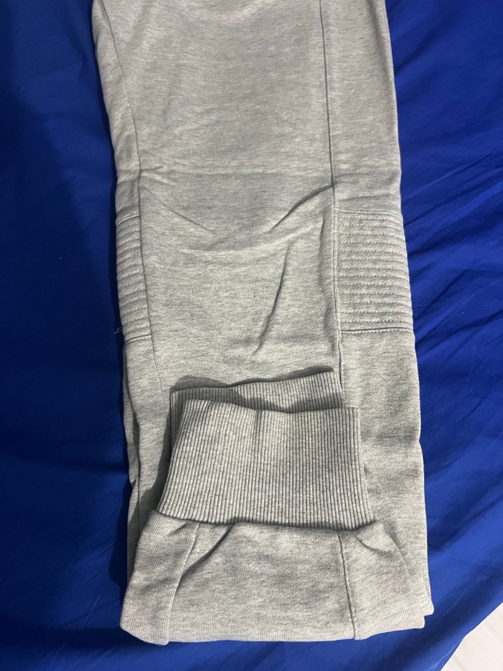 Gri Fermuarlı Erkek Eşofman Altı - Görsel 2