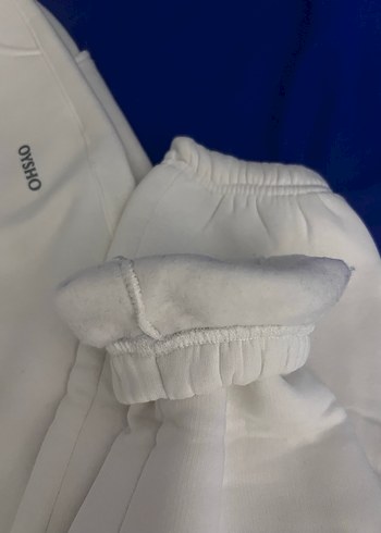 Oysho Beyaz Kadın Salaş Eşofman Altı - Görsel 3