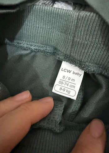 Gri Erkek Bebek Uzun Kollu Örme Takım - Görsel 2