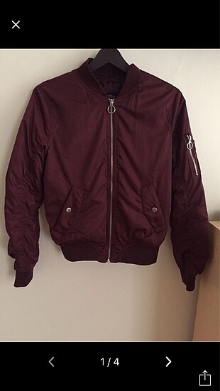 Bershka ince bomber ceket