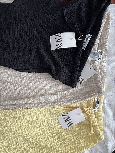 Zara büzgülü Pantalon