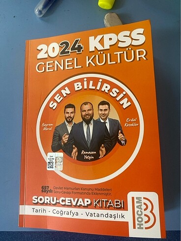 Benim hocam soru cevap kitabı