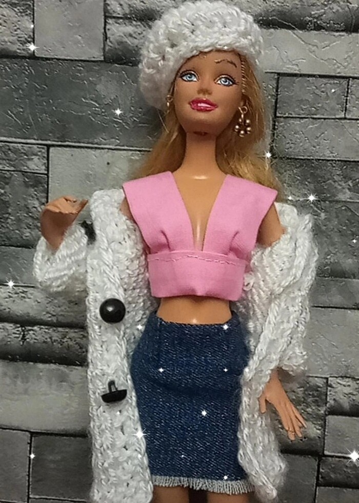 Barbie bebek kıyafetleri... - Görsel 4