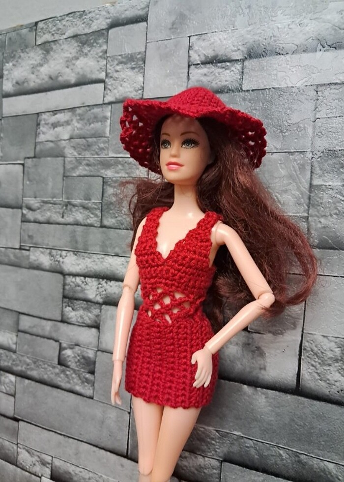 Barbie bebek kıyafetleri... - Görsel 2