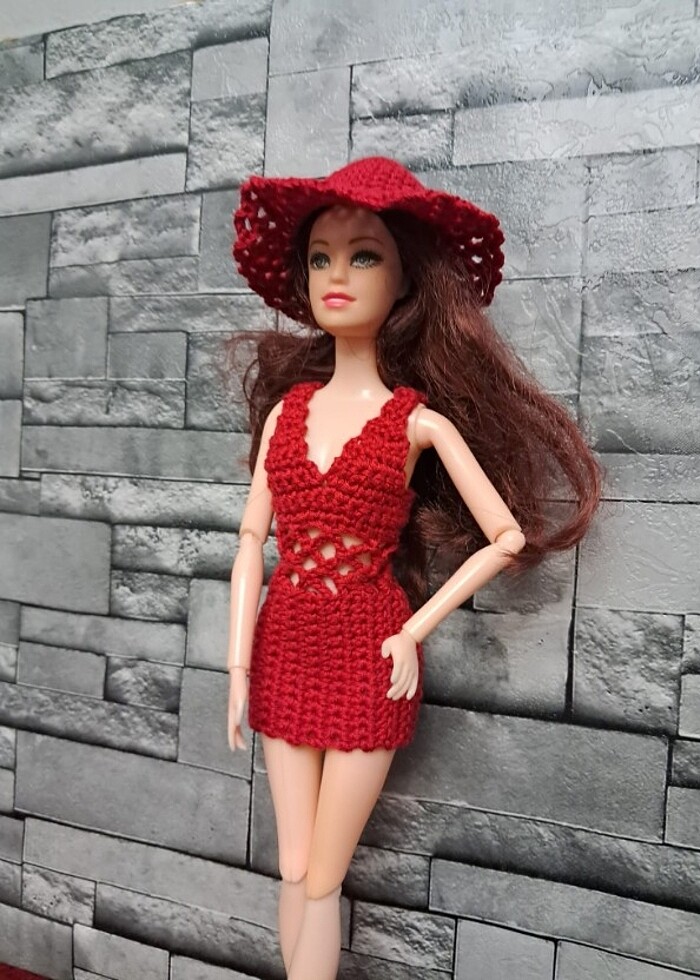 Barbie bebek kıyafetleri... - Görsel 3