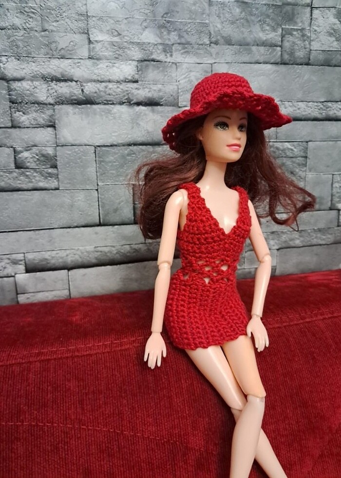 Barbie bebek kıyafetleri... - Görsel 4