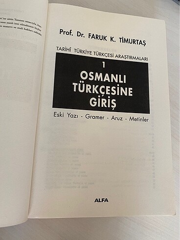 Osmanlı Türkçesine Giriş 1