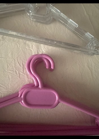 Bebek Pembe Plastik Askı - Görsel 3