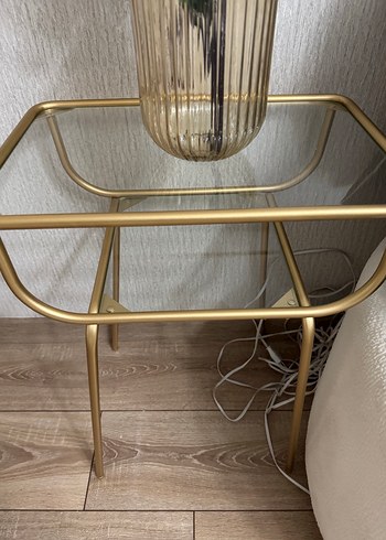 Parlak Altın Renkli Duvar Saati - Görsel 5