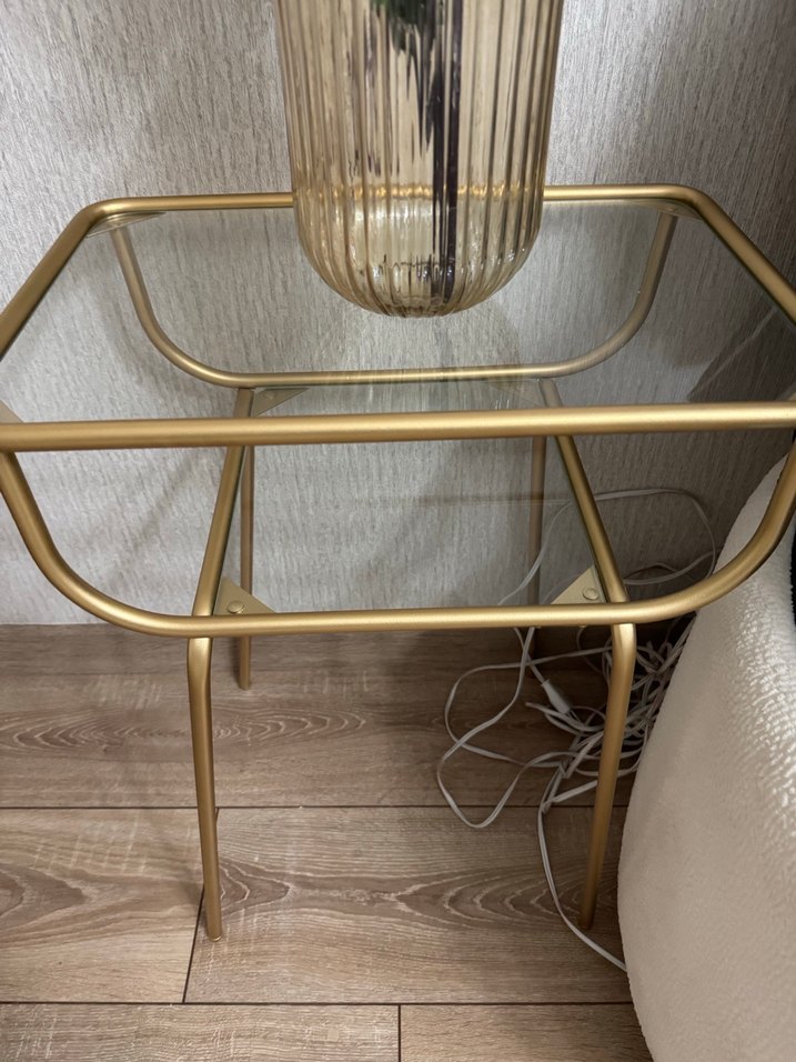 Parlak Altın Renkli Duvar Saati - Görsel 5