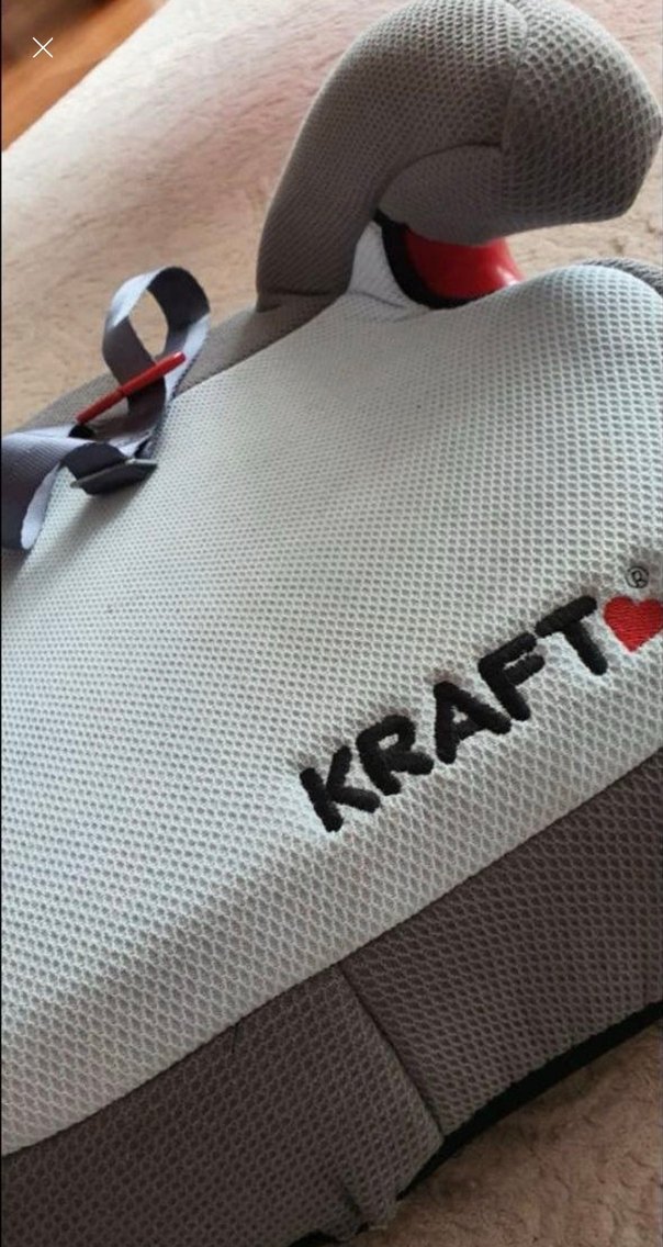 Kraft Gri Çocuk Araç Oturağı - Görsel 2