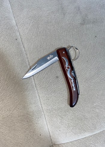 Bordo Katlanabilir Çakı Anahtarlık - Görsel 2