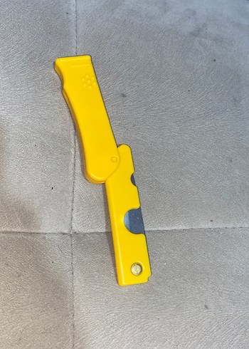 Sarı Plastik gizli bıçak - Görsel 2
