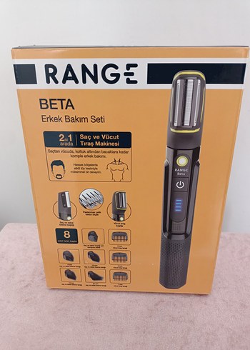 Range Beta Erkek Bakım Seti 2'si 1 Arada