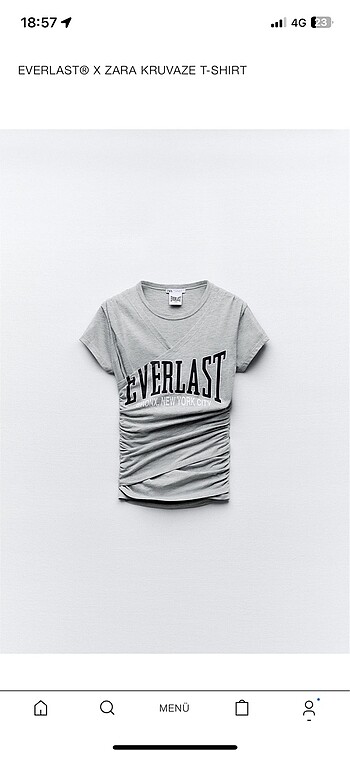 Everlast kruvaze tshirt