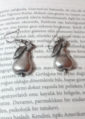ARMUT FİGÜRLÜ KÜPE