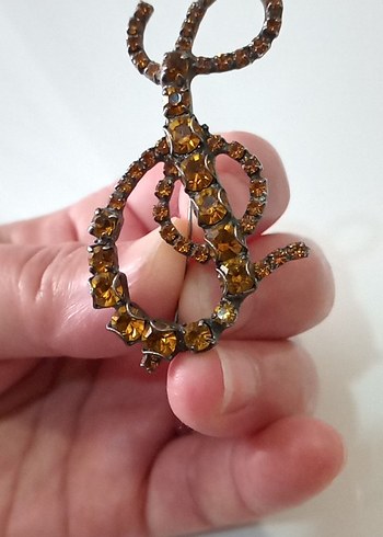 Boncuklu Broş - Görsel 3