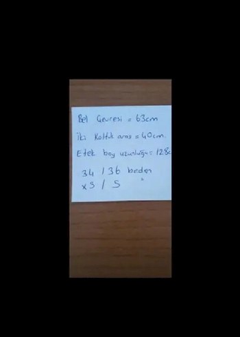 XS  BEDEN GELİNLİK - Görsel 8