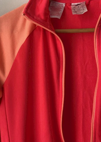 Renkli Kadın Fermuarlı Spor Ceket - Görsel 4