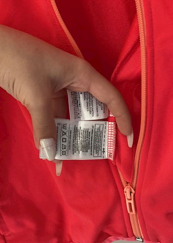 Renkli Kadın Fermuarlı Spor Ceket - Görsel 3