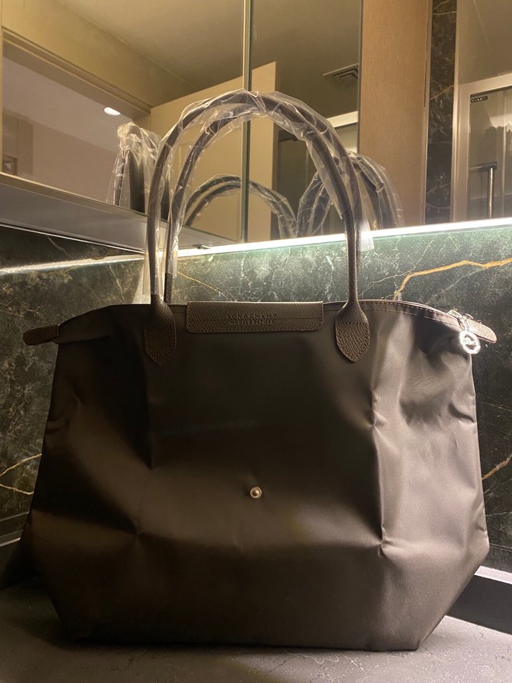 Longchamp m beden çanta - Görsel 3