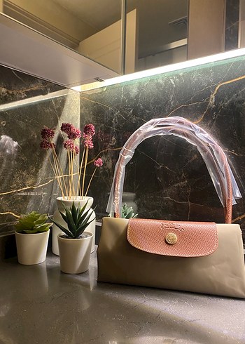 Longchamp m beden çanta - Görsel 3