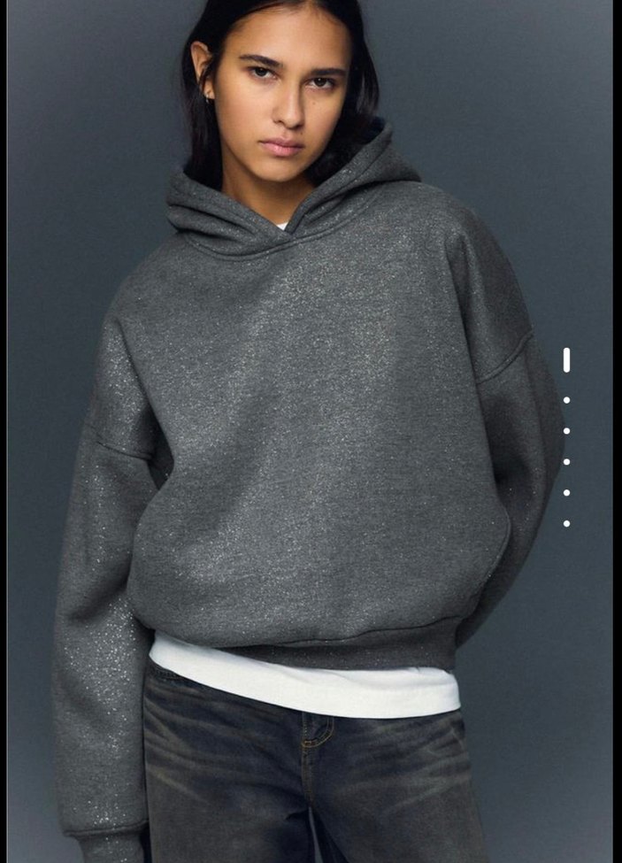 Bershka simli sweatshirt - Görsel 2
