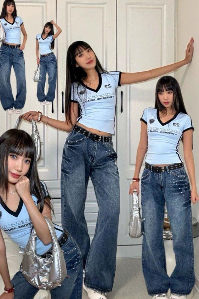 Y2k vintage tişört - Görsel 2