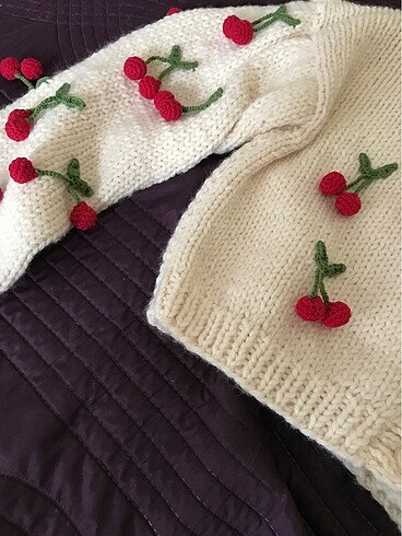 s Beden beyaz Renk Crop hırka