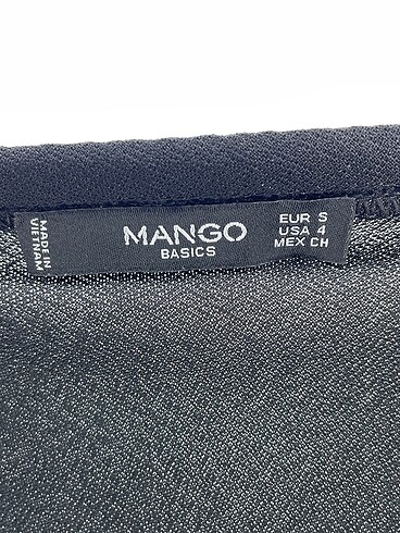 s Beden siyah Renk Mango Bluz %70 İndirimli.