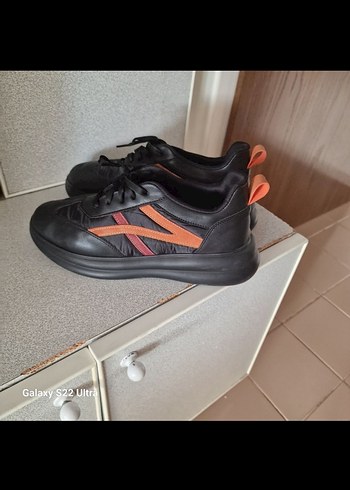 Siyah günlük Spor ayakkabı