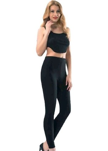 Siyah Spor Kadın Tayt M.L.XL