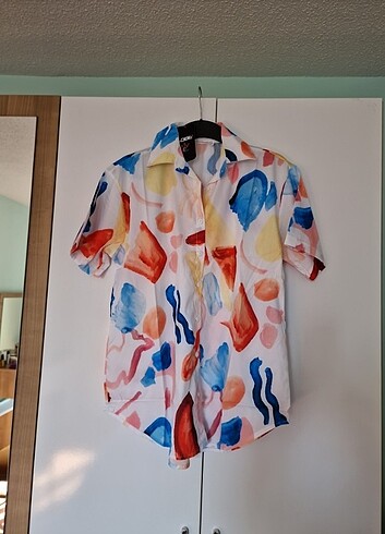 m Beden Pastel renkli Gömlek