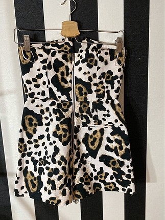 xs Beden Leopar Desenli Tulum