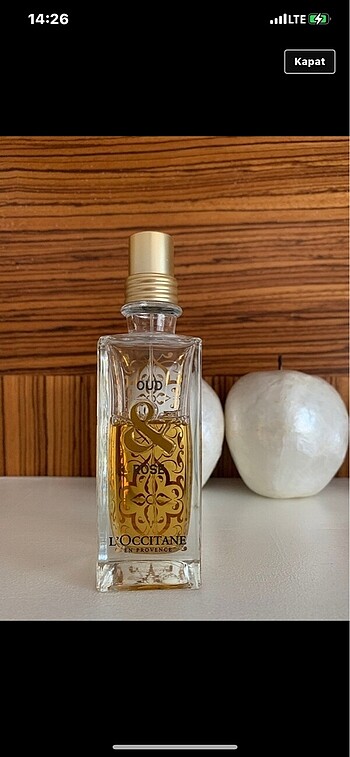 Özel ilandır 10 ml oud rose